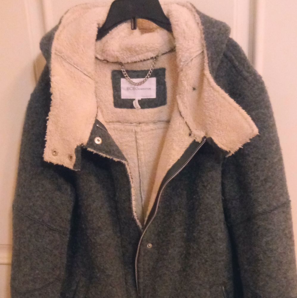 BCBGeneration Grey Coat